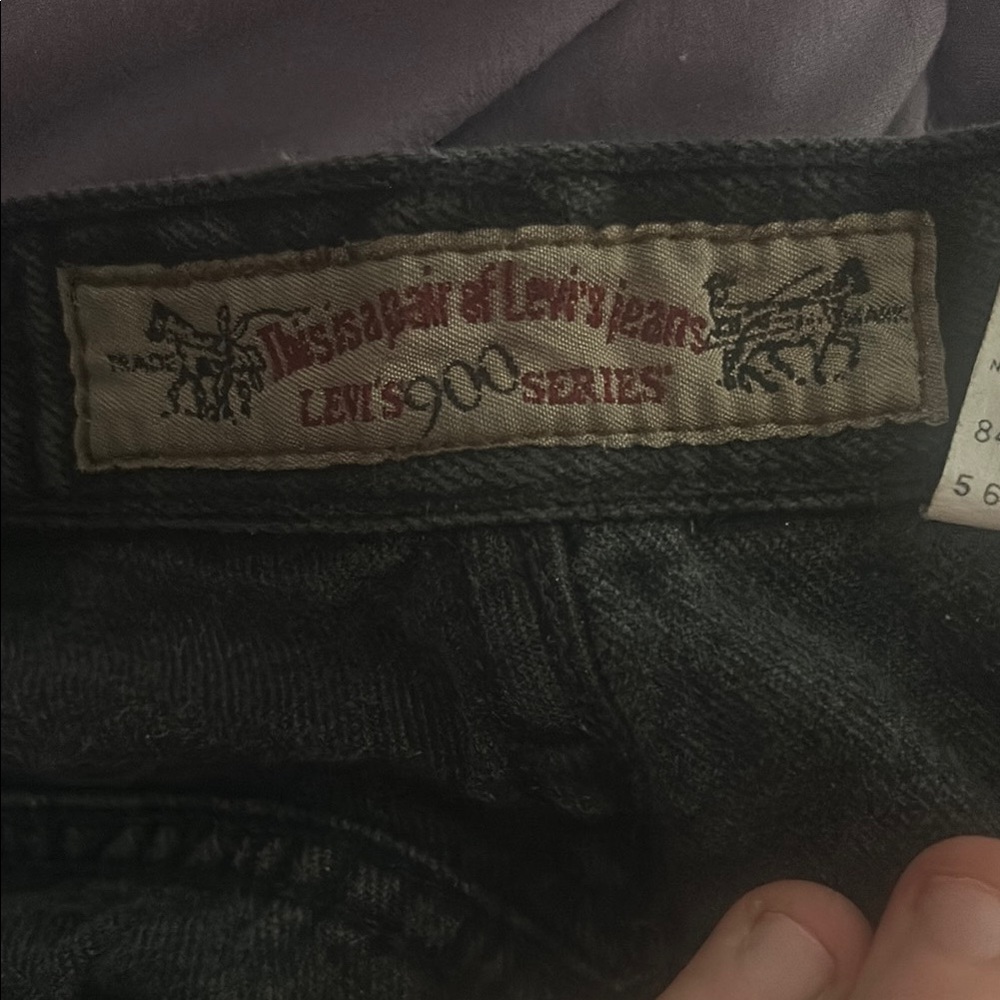 Levi's Dark Gray Denim Pants